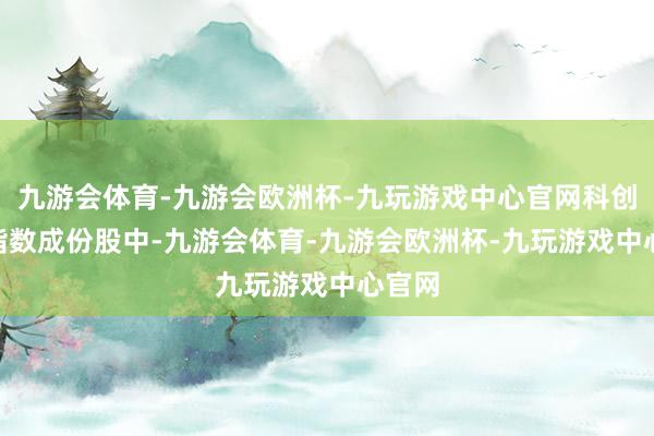 九游会体育-九游会欧洲杯-九玩游戏中心官网科创100指数成份股中-九游会体育-九游会欧洲杯-九玩游戏中心官网